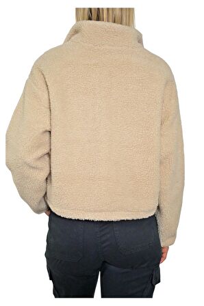 Only Kadın Bej Teddy Ceket - 15294363