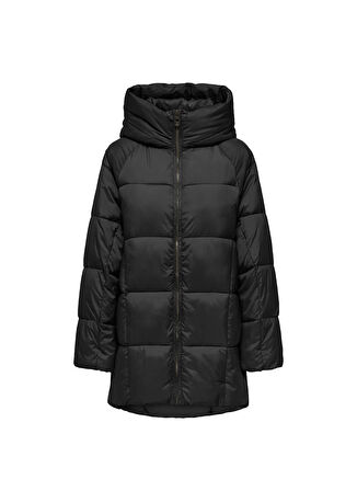 Only Siyah Kadın Kaban ONLASTA OVERSIZED PUFFER COAT CC OT