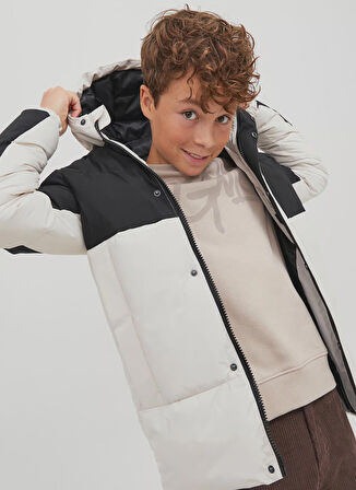 Jack & Jones Taş Erkek Çocuk Mont JJEFORCE PUFFER SN JNR