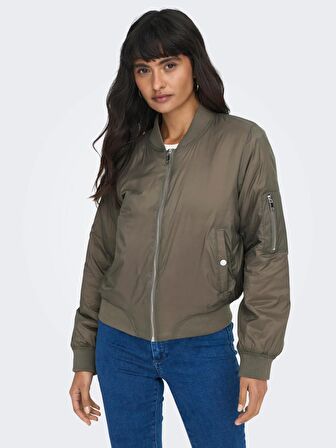 Only Kahverengi Kadın Bomber Ceket 15293313