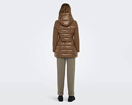 Only Onlsophie Mix Puffer Cc Otw Kadın Günlük Mont 15294008-OTTER Kahverengi