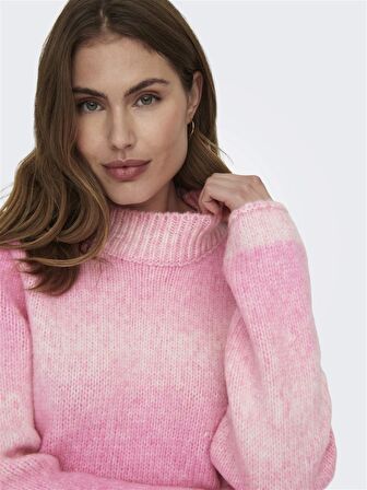 Only Kadın Yüksek Boyun Triko Kazak - 15294653