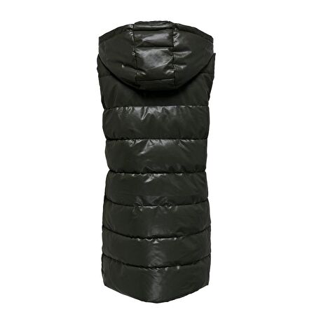 Only Onlnewanja Faux Leather Kadın Yelek