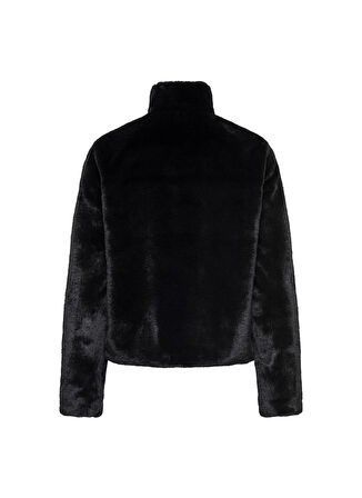 Only Siyah Kadın Mont ONLNEWVIDA FAUX FUR JACKET CC OTW