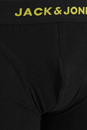 Jack & Jones Erkek Jacblack 5'li Boxer 12242494 Siyah