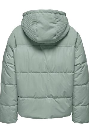 ONLY ONLSADIE CORD MIX PUFFER CC OTW YEŞİL