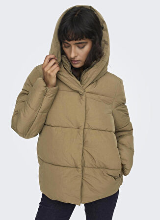 Only Bakır Kadın Mont ONLNEWSYDNEY SARA PUFFER JACKET CC