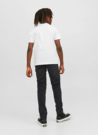 Jack & Jones Normal Bel Siyah Erkek Çocuk Denim Pantolon JJIGLENN JJORIGINAL MF 073 NOOS JNR