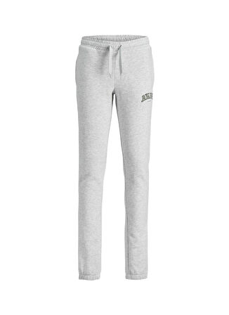 Jack & Jones Lastikli Paça Beyaz Erkek Çocuk Eşofman Altı JPSTKANE JJJOSH SWEAT PANTS JNR