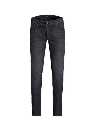 Jack & Jones Düşük Bel Skinny Fit Siyah Erkek Denim Pantolon 12244278_JJILIAM JJORIGINAL SQ 349