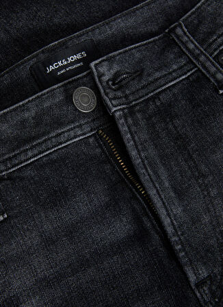 Jack & Jones Düşük Bel Skinny Fit Siyah Erkek Denim Pantolon 12244278_JJILIAM JJORIGINAL SQ 349