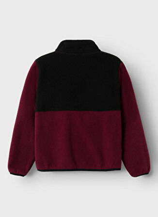 Name İt Bordo Kız Çocuk Mont NKNMEEKO FLEECE JACKET