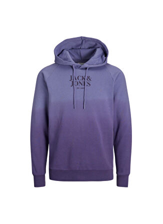 Jack & Jones Mor Erkek Sweatshırt 12236151_JJFADE SWEAT HOOD