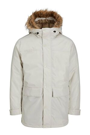 JACK&JONES JJCHAMP PARKA JACKET FAUX FUR TAŞ