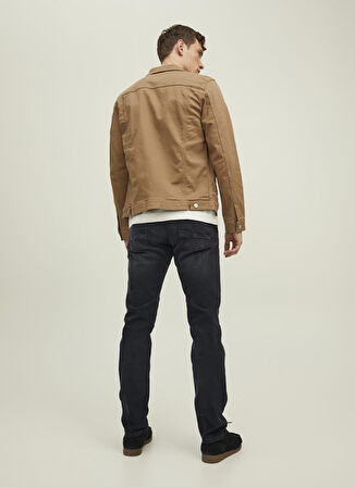 Jack & Jones Normal Bel Slim Straight Siyah Erkek Denim Pantolon 12245055_JJITIM JJFOX JOS 147