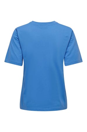 ONLONLY S/S TEE JRS NOOS Kadın Mavi T-Shirt - 15270390