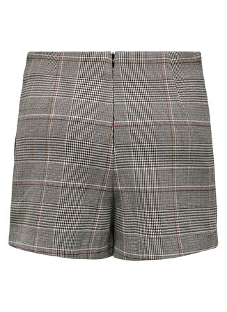 Only Normal Bel Normal Krem Kadın Şort ONLIRIS HW CHECK SKORTS TLR