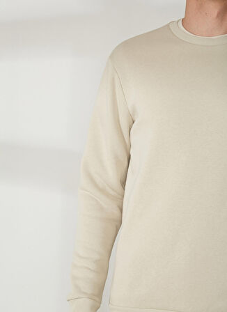 Only & Sons O Yaka Krem Erkek Sweatshırt ONSCERES CREW NECK NOOS