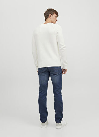 Jack & Jones Düşük Bel Slim Fit Erkek Denim Pantolon 12243821_JJIGLENN JJICON SQ 317