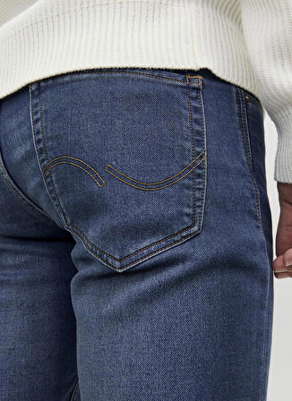 Jack & Jones Düşük Bel Slim Fit Erkek Denim Pantolon 12243821_JJIGLENN JJICON SQ 317