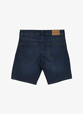 Only & Sons Normal Koyu Mavi Erkek Denim Şort ONSWEFT DBD 7626 PIM DNM SHORTS VD