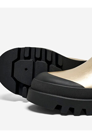 ONLBUZZ-2 PU FOIL BOOT Kadın Sarı Bot - 15304862