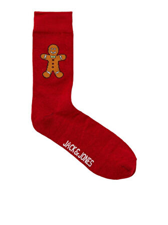 Jack Jones Xmas Comfort Food 3 Lü Paket Erkek Çorap 12246164