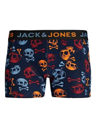 Jack & Jones Jacbone Skull Trunks 3 Pack Erkek Boxer