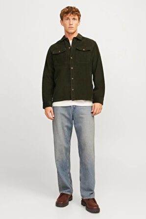 Jack & Jones Eddie Corduroy Oversize Gömlek 12246303