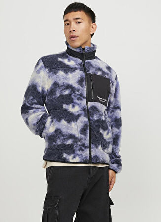 Jack & Jones Mor Erkek Mont 12246693_JORVESTERBRO AOP TEDDY JAC