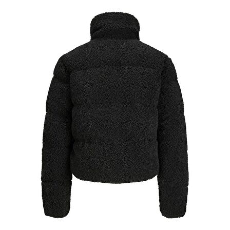 Jack & Jones 12240601 Jxisa Teddy Puffer Jacket Otw Siyah