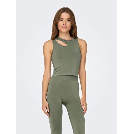 Only Onpsalli Life Seam Sl Kadın Crop