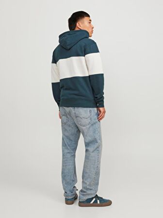Jack & Jones Jorlakewood Sweat Hood Bf Ln Erkek Sweatshirt