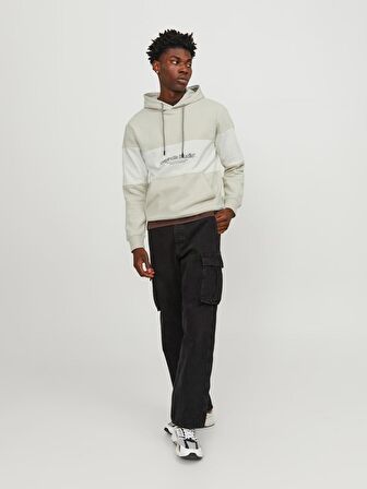 Jack & Jones Jorlakewood Sweat Hood Bf Ln Erkek Sweatshirt