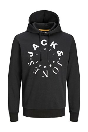 Jack & Jones 12247471-Fw Jjwarrıor Sweat Hood Ub Erkek Sweat Shirt