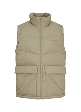Jack & Jones Krem Erkek Mont JORVESTERBRO BODYWARMER SN