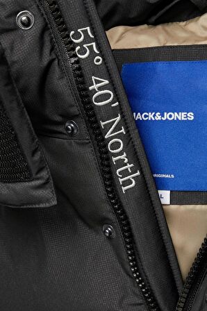 JACK&JONES  JORTWICE TECHINCAL PUFFER SİYAH