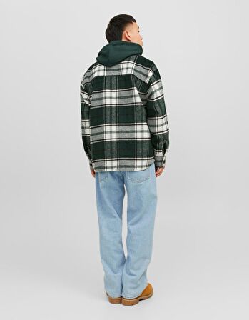 Jack & Jones Erkek Ekose Desenli Uzun Kollu Gömlek - 12239303