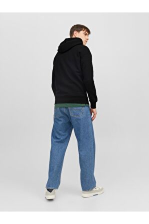 12241687 Jack & Jones Jorvesterbro Sweat Hood Noos Erkek Sweat Black