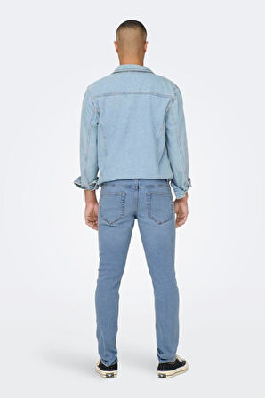 ONSLOOM SLIM 7899 EY BOX JEANS AÇIK MAVİ