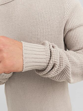 Jack & Jones Erkek Bisiklet Yaka Örme Sweatshirt - 12243116