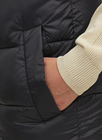 Jack & Jones Siyah Erkek Çocuk Şişme Mont 12236914