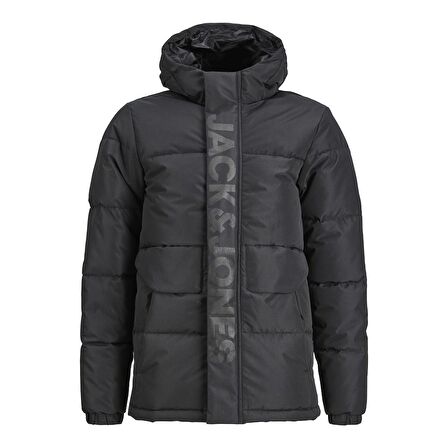 Jack&Jones Kapüşonlu Siyah Erkek Çocuk Mont 12246122