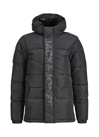 Jack & Jones Siyah Erkek Çocuk Şişme Mont 12246122