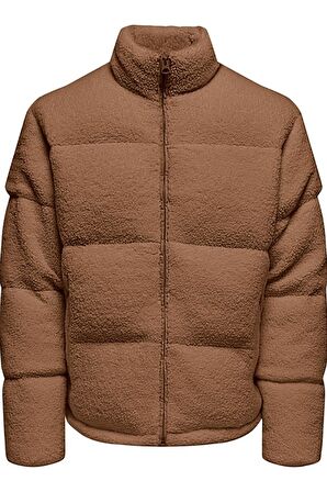 ONLY & SONS ONSDWAYNE SHERPA JACKET OTW KAHVERENGİ