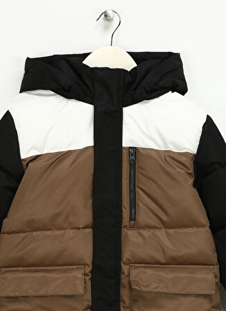Name İt Kahve Erkek Çocuk Mont NKMMARLO PUFFER JACKET FO