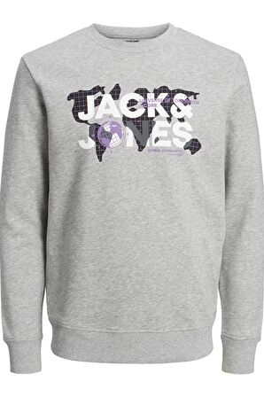 JACK&JONES JCODUST SWEAT CREW NECK GRİMELANJ