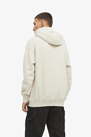 Jack & Jones Jorsılverlake Erkek Beyaz Sweatshirt 12242357-White