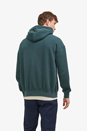 Jack & Jones Jorsılverlake Erkek Yeşil Sweatshirt 12242357-Green