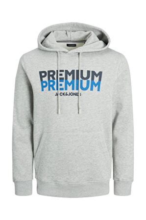 Jack & Jones 12245810-Fw Jprblugere Sweat Hood Prau23 Erkek Sweat Shirt